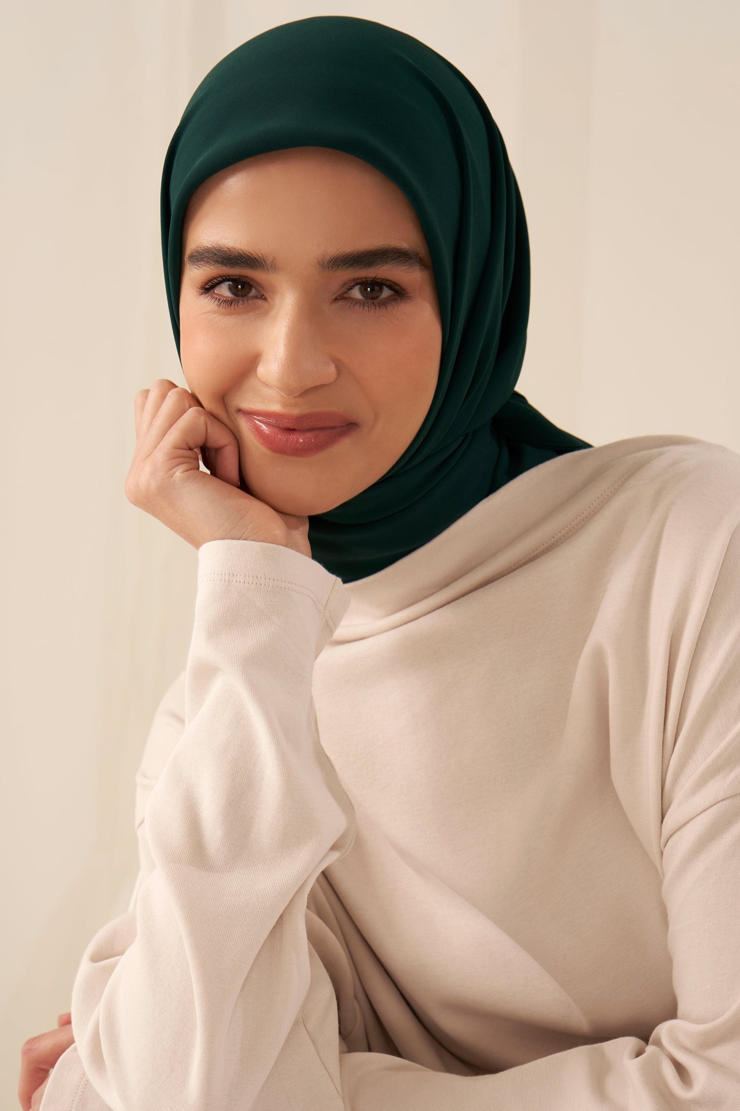 Everyday Chiffon Hijab - Forest Green