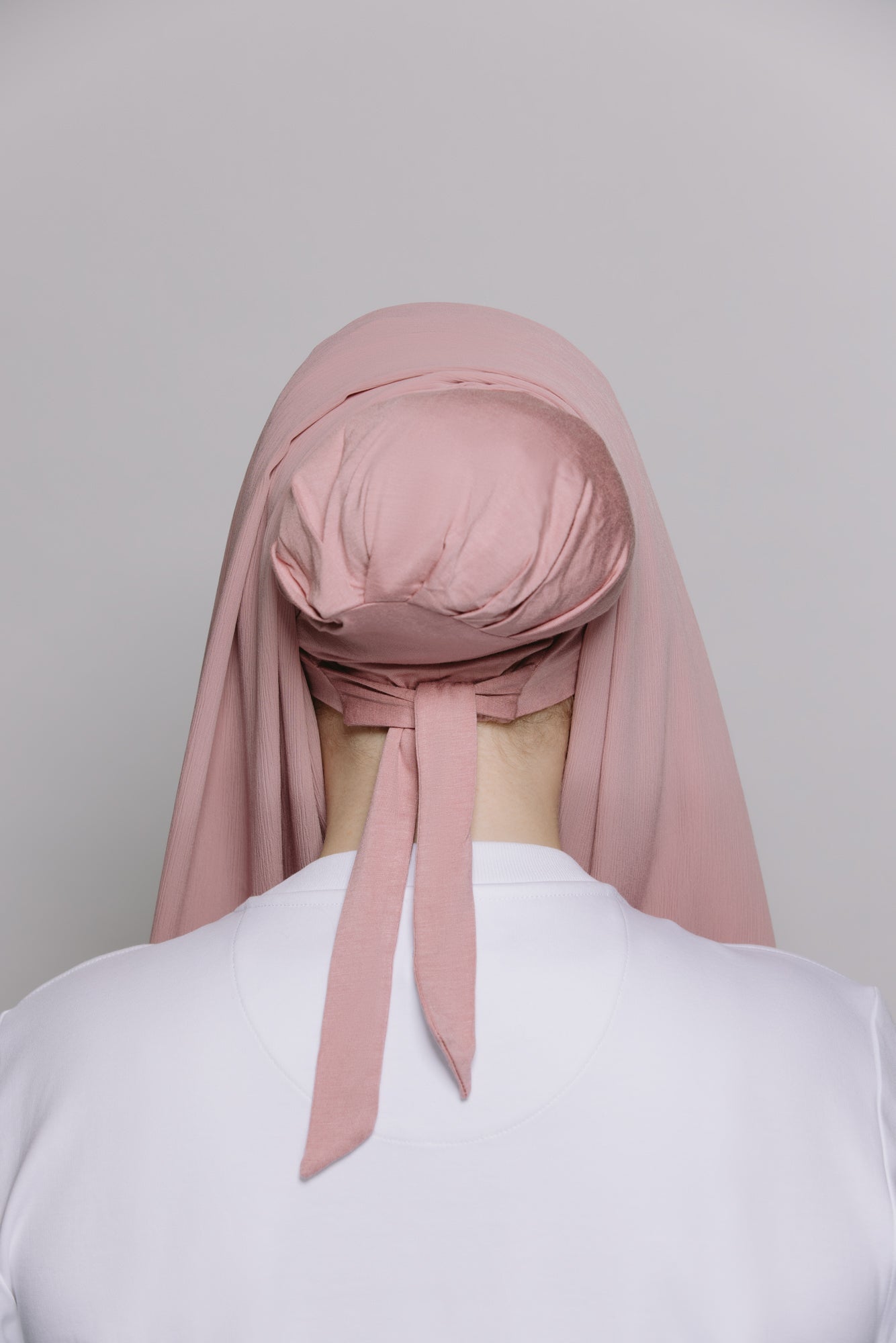 Rosewood — Instant Crinkle Chiffon Hijab with Built-in Magnets