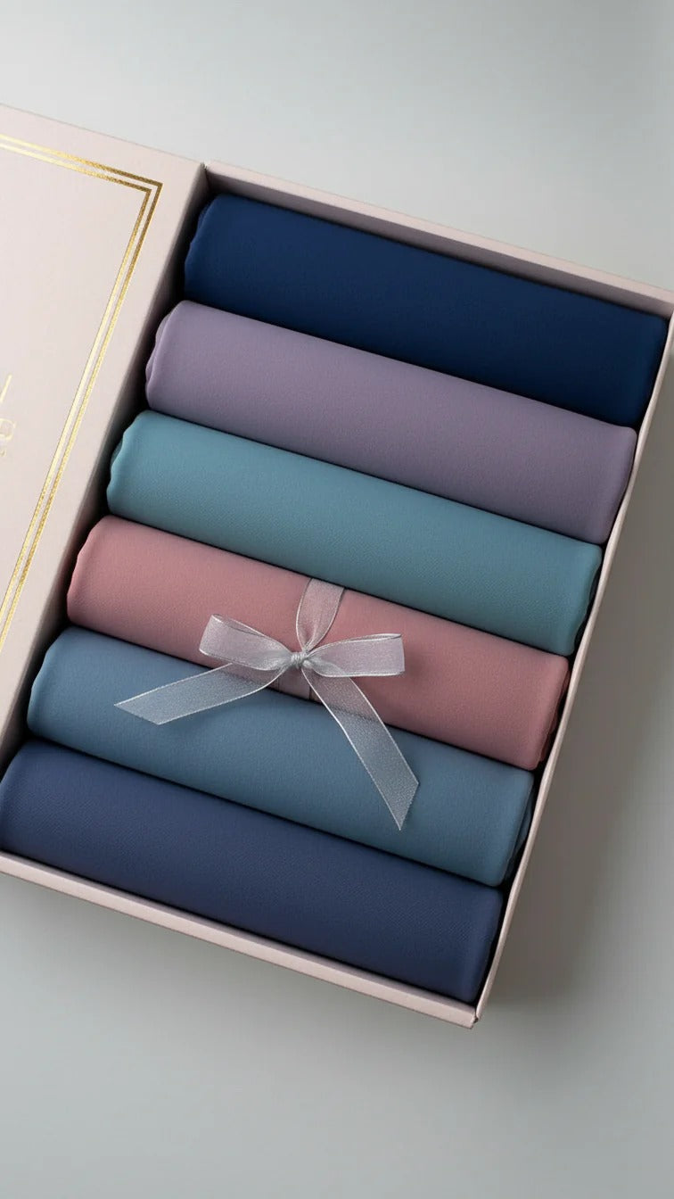 premium jersey hijab - bundle of 6