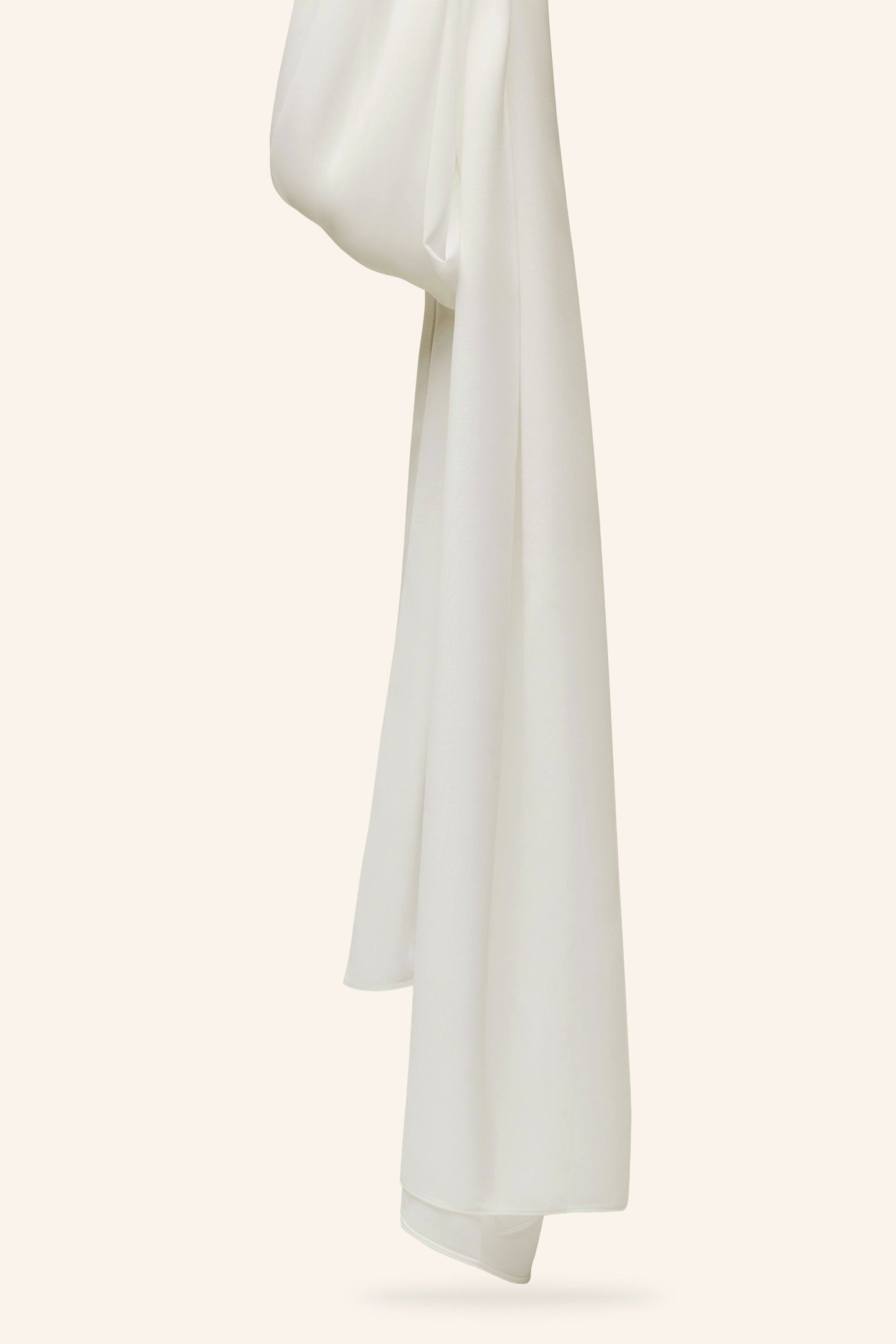 Premium Jersey Hijab - White