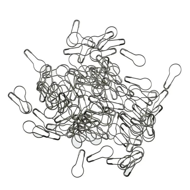 No-Snag Hijab Pins - Metal Grey - (Pack of 40)