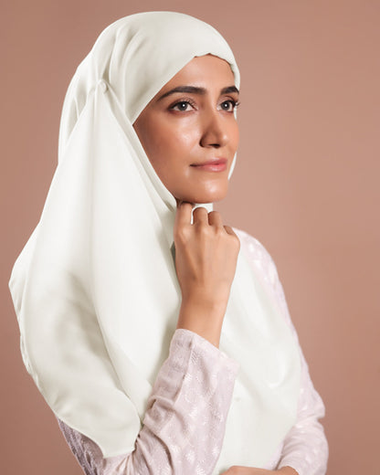 Instant Chiffon Hijab with Built-in Cap