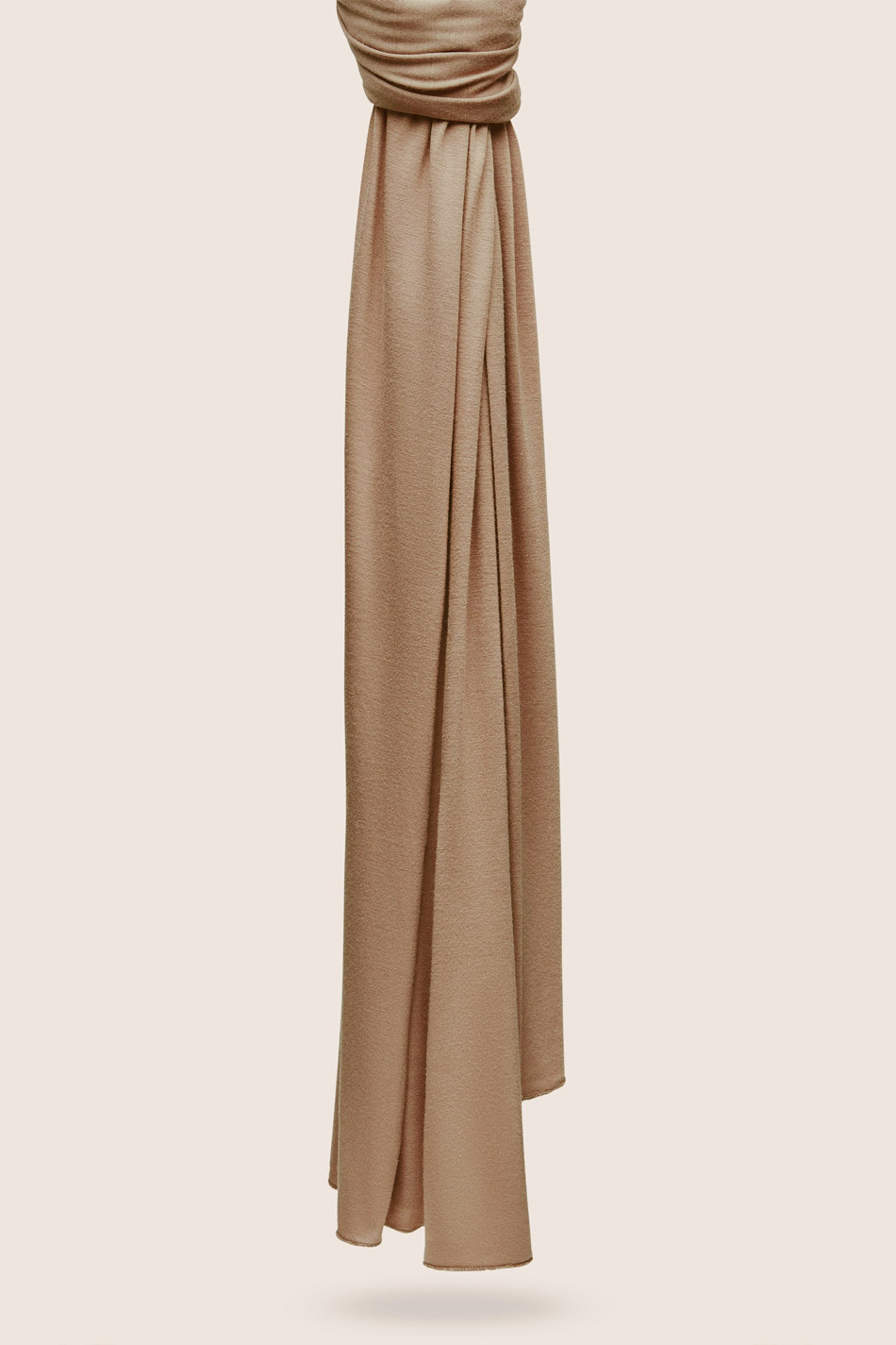 Premium instant Jersey Hijab - Khaki