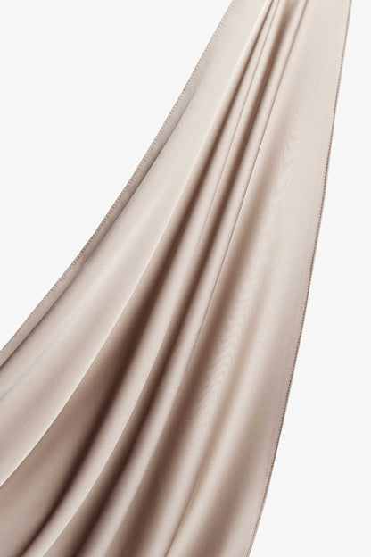 Perfect Satin Hijab - Champagne
