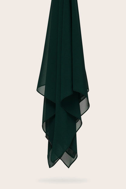 Everyday Chiffon Hijab - Forest Green