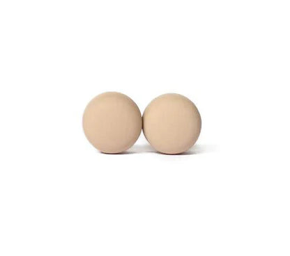 Matte Hijab Magnets (Circle) - Nude - (Pair of 2)