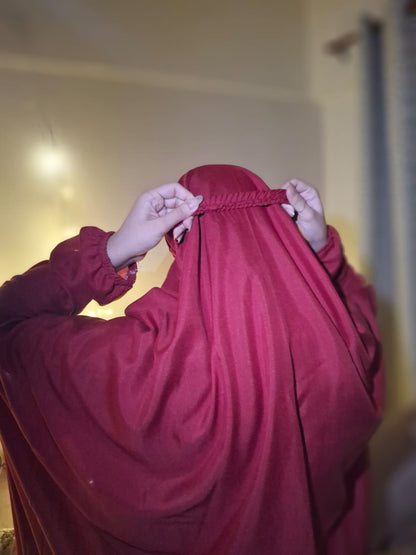 Plain Namaz Chadar / Prayer Dress / Prayer Gown - Jilbab