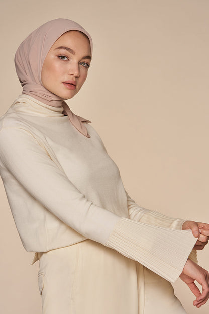 Everyday Chiffon Hijab - Light Mink