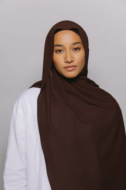 Clove — Instant Chiffon Hijab with Built-in Magnets
