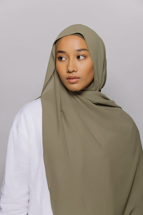 Thyme — Instant Chiffon Hijab with Built-in Magnets