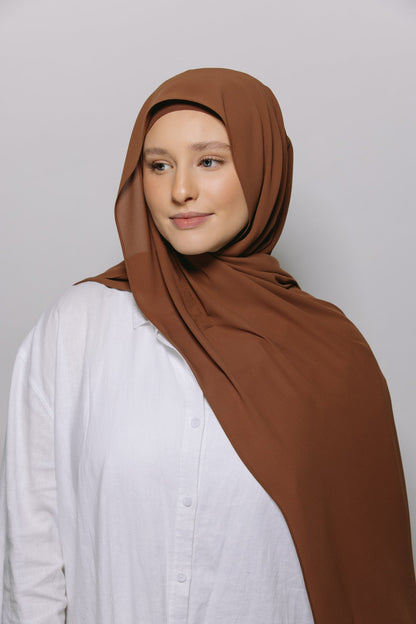 Instant Chiffon Hijab with Built-in Magnets