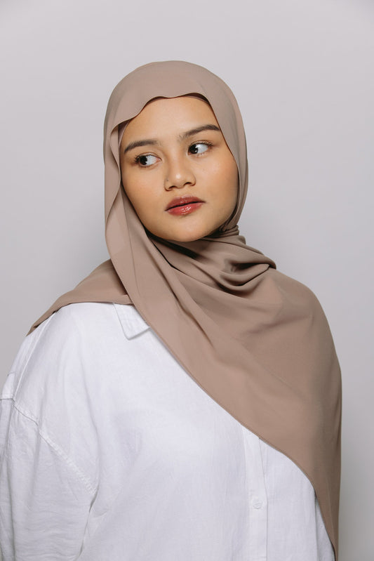 Praline  — Instant Chiffon Hijab with Built-in Magnets