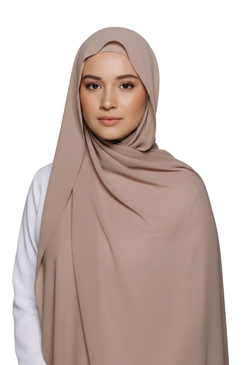 Paraline-Instant Chiffon Hijab with Built-in Magnets