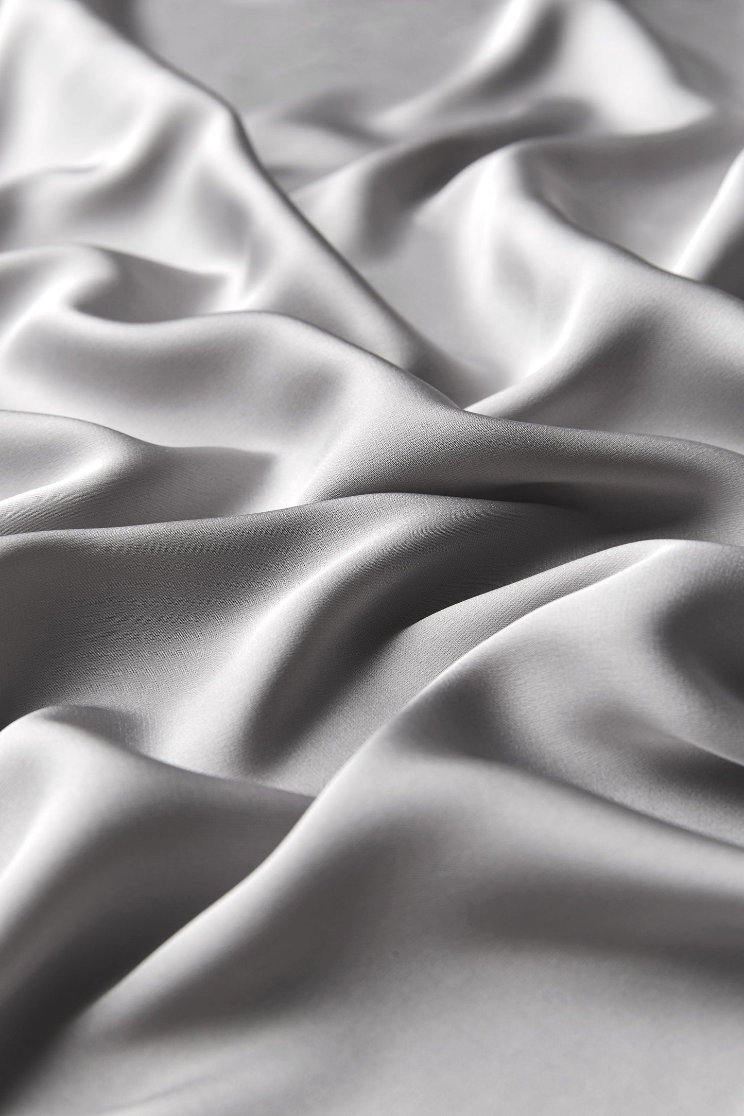 Perfect Satin Hijab - Silver