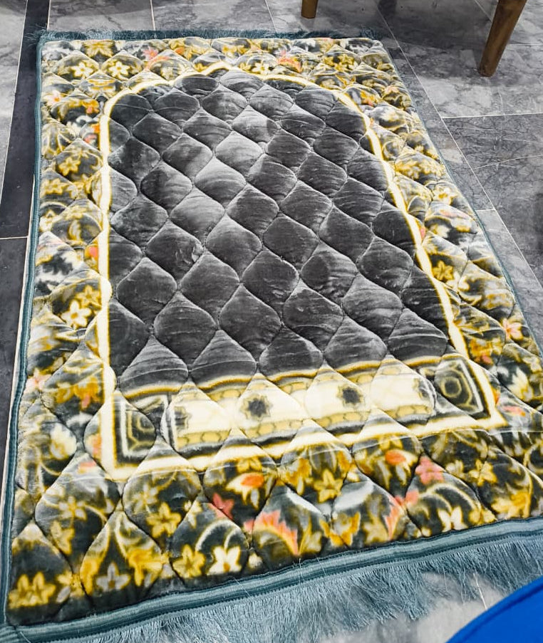 Premium large Namaz Mat - Grey