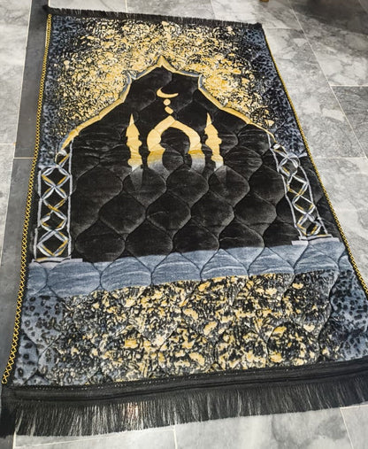 Standard Namaz Mat - Black