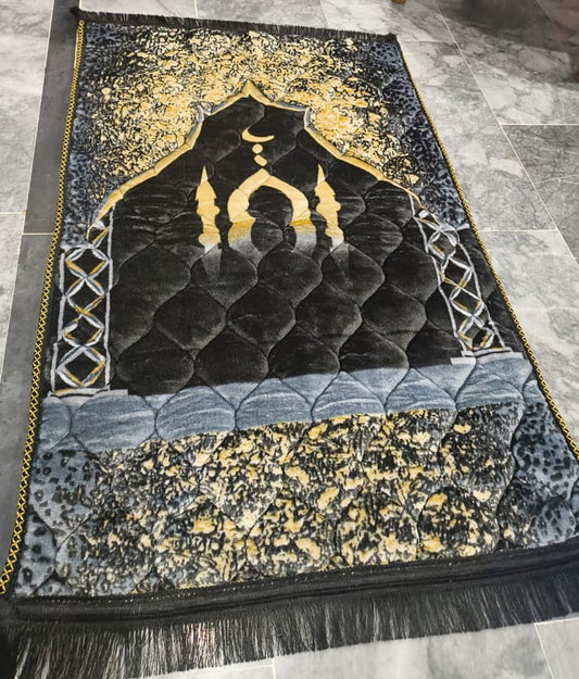 Standard Namaz Mat - Black