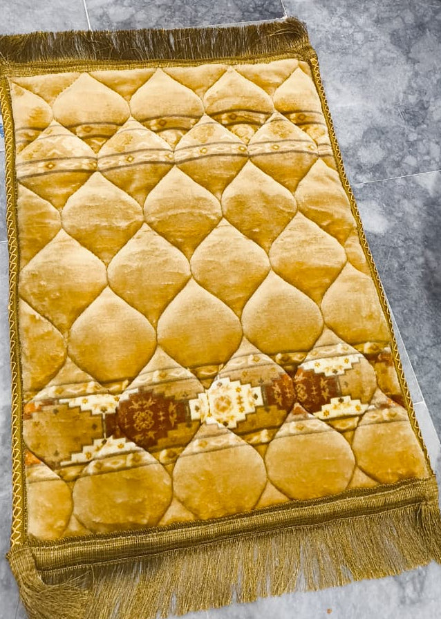 Kids Namaz Mats - Golden yellow