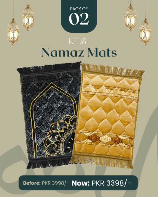 Kids Namaz Mat - Pack of 2
