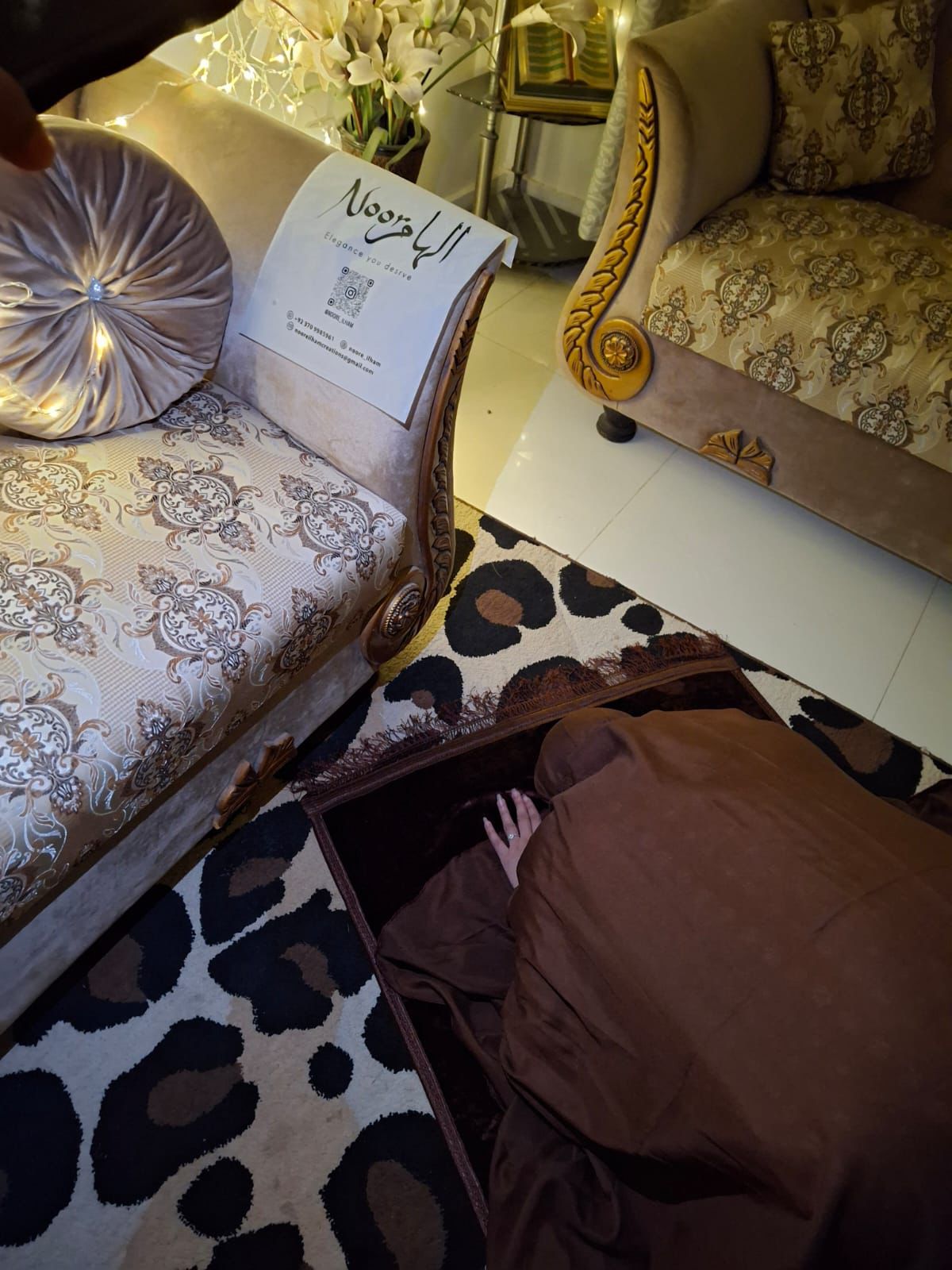 Plain Namaz Chadar / Prayer Dress / Prayer Gown - Jilbab