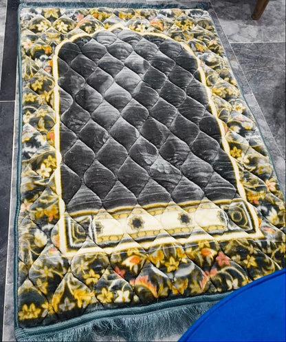 Premium large Namaz Mat - Grey