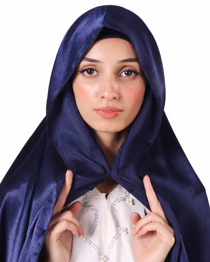 Strom - Instant Shinny Crinkle Chiffon Hijab with Built-in Magnets