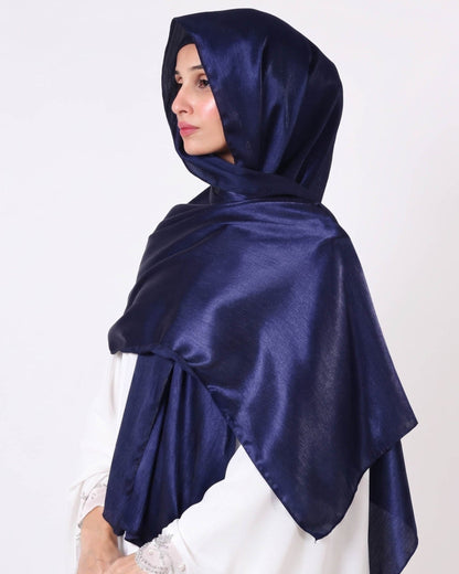 Strom - Instant Shinny Crinkle Chiffon Hijab with Built-in Magnets