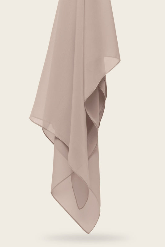Everyday Chiffon Hijab - Light Mink