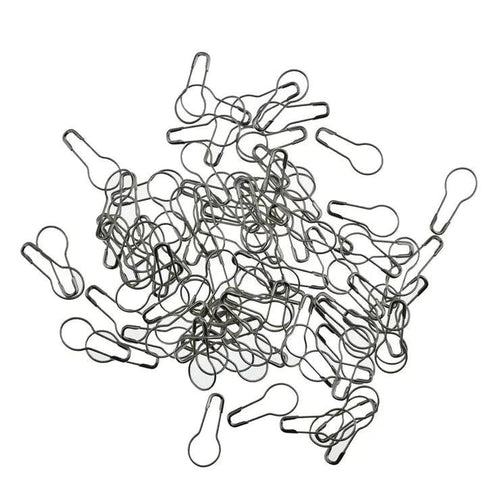 No-Snag Hijab Pins - Metal Grey - (Pack of 40)