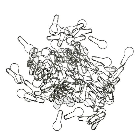 No-Snag Hijab Pins - Metal Grey - (Pack of 40)